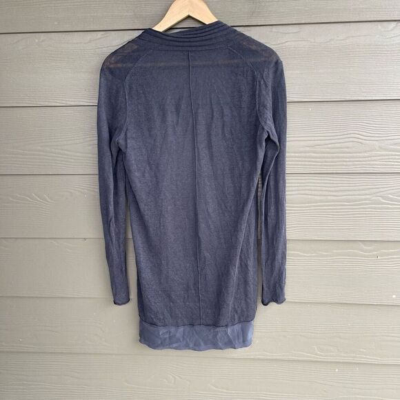 Club Monaco linen/silk blend cardigan - Picture 6 of 7